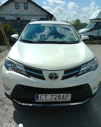 Toyota RAV4 cena 49900 przebieg: 104500, rok produkcji 2013 z Toruń małe 37